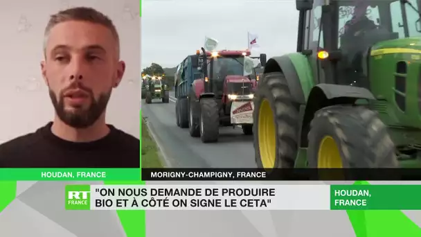 Agriculteurs en colère : «On nous demande de produire bio et à côté, on signe le CETA»