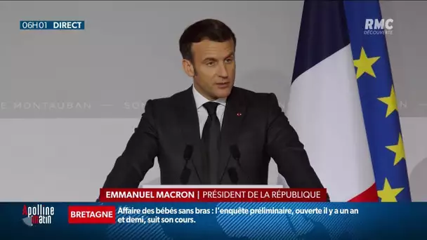 Emmanuel Macron annonce la suspension de la vaccination avec AstraZeneca