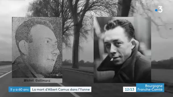 Il y a 60 ans, Albert Camus perdait la vie dans un accident dans l'Yonne