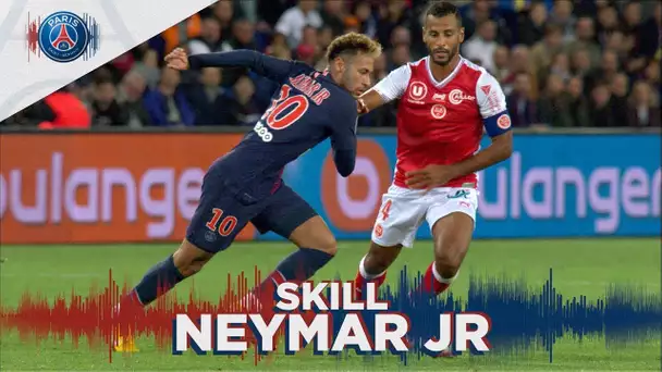 SKILLS / GESTE TECHNIQUE : NEYMAR JR - PARIS SAINT-GERMAIN vs REIMS