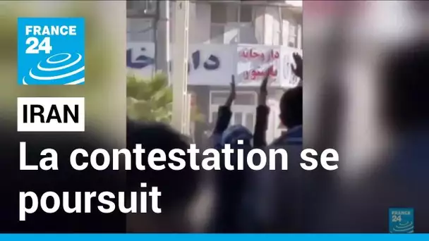 En IMAGES - La contestation se poursuit en Iran, la répression aussi • FRANCE 24