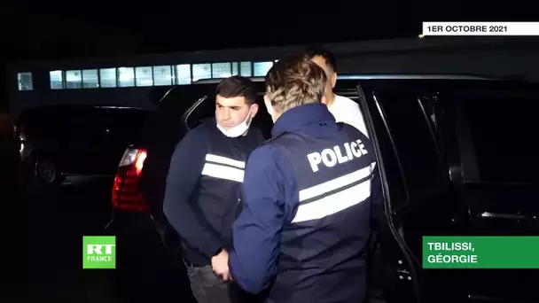 Géorgie : l'ex-président géorgien Mikheïl Saakachvili conduit en prison