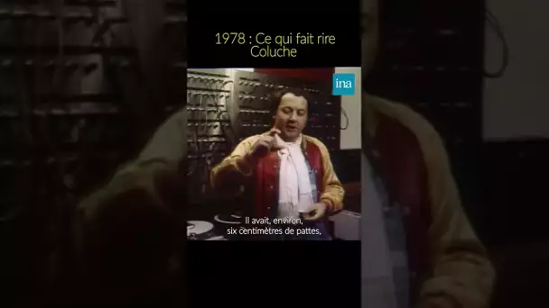 Ce qui fait rire Coluche… #INA #shorts