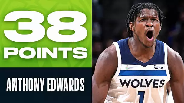 Anthony Edwards FRANCHISE RECORD Ten 3's & Becomes YOUNGEST To Do it!