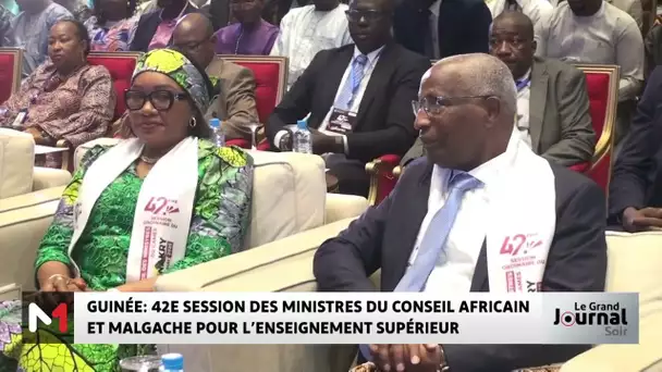 Guinée : 42e session des ministres du conseil africain et Malgache pour l'enseignement supérieur