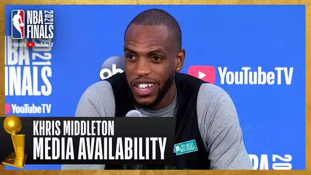 Khris Middleton #NBAFinals Media Availability | July 7th, 2021