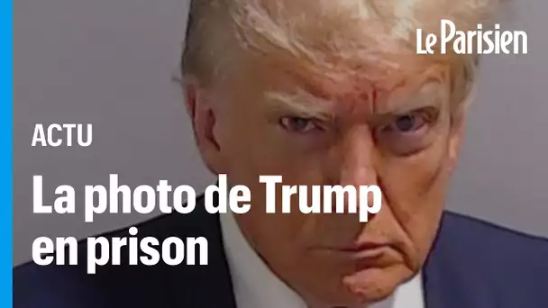 Donald Trump dévoile son « mugshot » sur X, sa photo judiciaire prise en prison