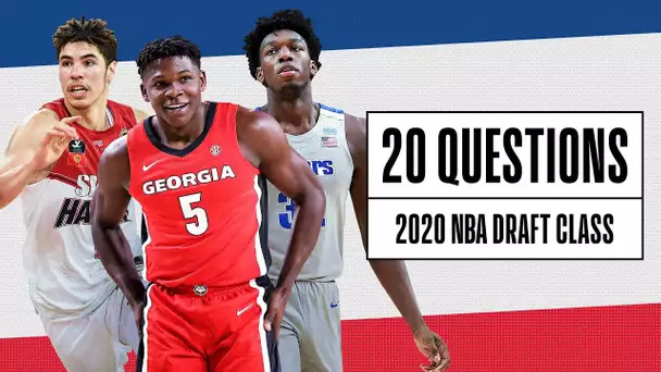 20 Questions with the 2020 NBA Draft Prospects