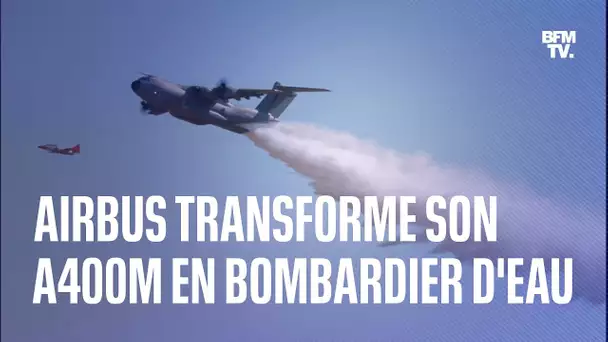 Airbus transforme son A400M en bombardier d'eau