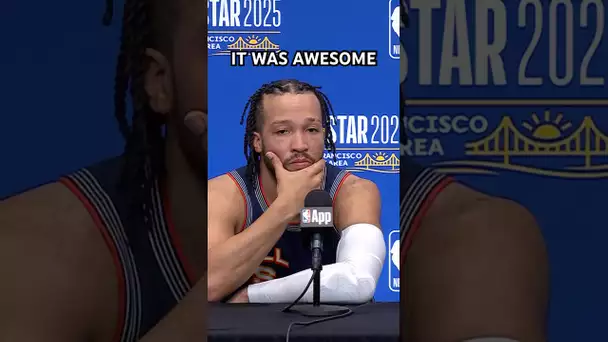 Jalen Brunson on what the All-Star experience means to him