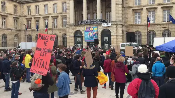 Rouen : rassemblement pour réclamer la réouverture des lieux culturels