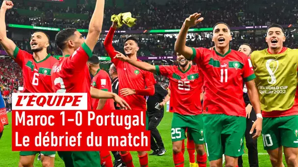 Maroc 1-0 Portugal : Le débrief de la qualification historique du Maroc (Coupe du monde 2022)