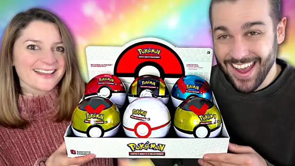 INCROYABLE ! ON A TROUVE LES MEILLEURS POKEBALLS ! | DUEL OUVERTURE CARTES POKEMON