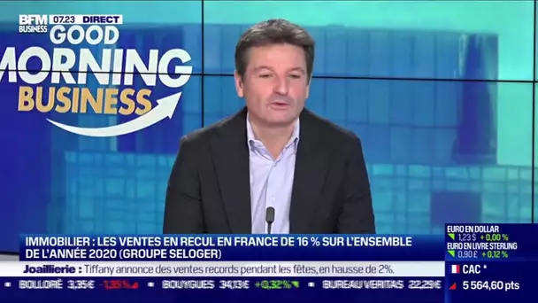 Bertrand Gstalder (SeLoger) : Les ventes immobilières en recul de 16% en 2020 (groupe SeLoger)