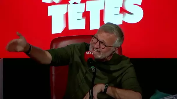 Sébastien Thoen était déchaîné lors de l'enregistrement télé