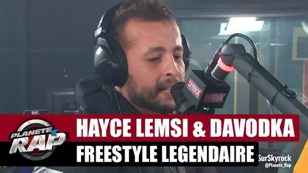 Hayce Lemsi - Freestyle légendaire x Davodka #PlanèteRap