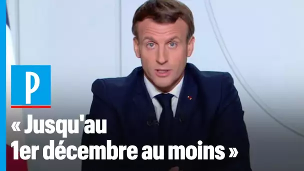 Emmanuel Macron demande au Français de se reconfiner
