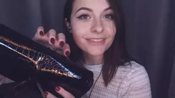 ASMR FRANCAIS ⚪️ TAPPING bout des doigts et CHUCHOTEMENT 😴