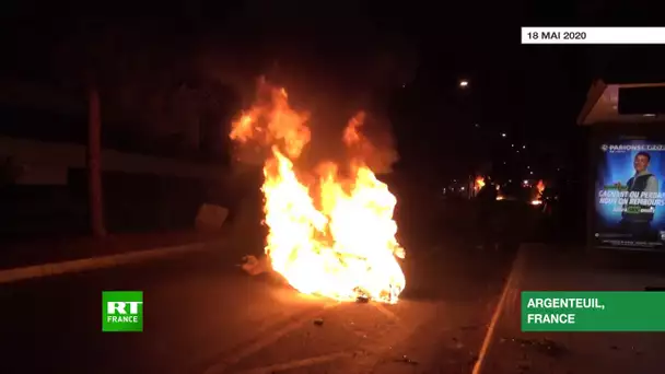 Gaz lacrymogènes et voitures incendiées : deuxième nuit de violences à Argenteuil