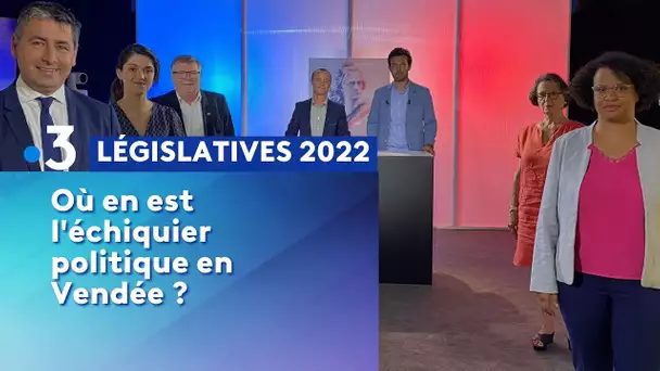 Législatives 2022 : où en est l'échiquier politique en Vendée ?