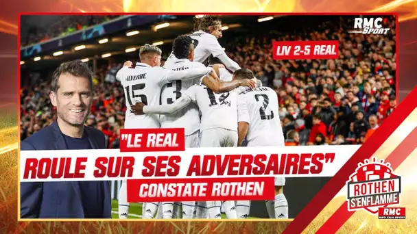 Liverpool 2-5 Real Madrid : "Ils roulent sur leurs adversaires", Rothen admiratif des Merengues