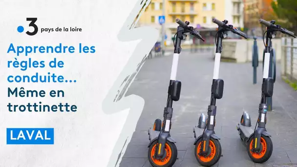 Apprendre les règles de conduite...Même en trottinette