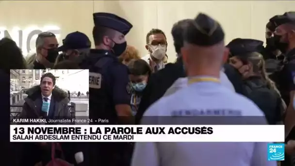 Procès du 13 novembre : les accusés à la barre au Palais de justice de Paris • FRANCE 24