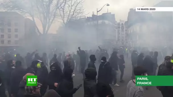 Paris : des tensions éclatent lors de l’acte 70 des Gilets jaunes