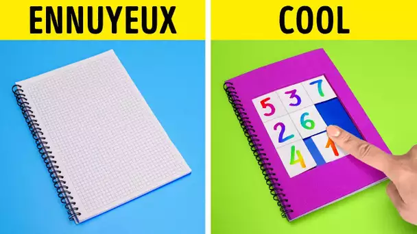 TROP COOL POUR L'ÉCOLE ! INCROYABLES CRÉATIONS POUR L'ÉCOLE QUE TU VAS ADORER