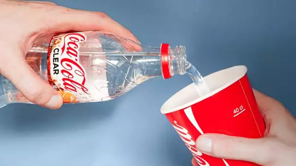 JE TESTE LE COCA-COLA TRANSPARENT !