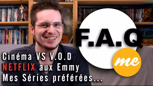 F.A.Q Me : Les Réponses (Cinéma VS VOD ? Netflix aux Emmy ? Les Séries que je regarde ?...)