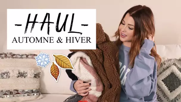 HAUL & TRY-ON : WINTER IS COMING ! 🍂❄️