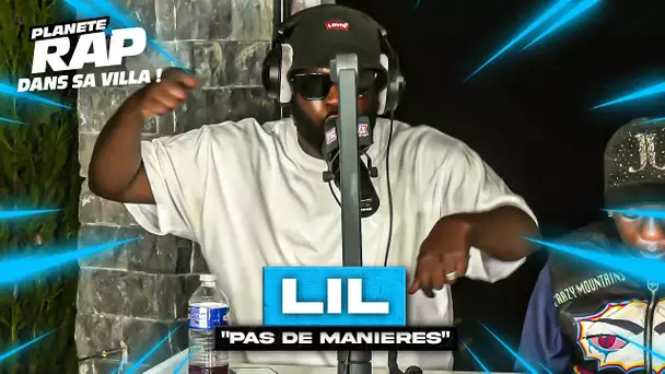 [EXCLU] Lil - Pas de manières #PlanèteRap