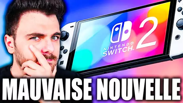 NINTENDO SWITCH 2 : MAUVAISE NOUVELLE POUR LES JOUEURS ! 😭