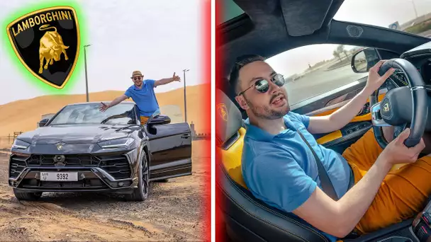 Je teste la Lamborghini URUS dans le désert ! (ça tourne mal)