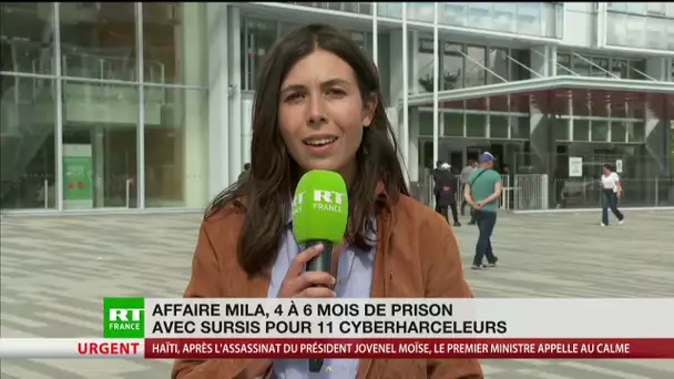 Affaire Mila : 4 à 6 mois de prison avec sursis pour 11 cyberharceleurs