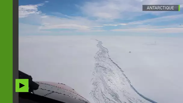 Un iceberg colossal de mille milliards de tonnes se détache de l&#039;Antarctique