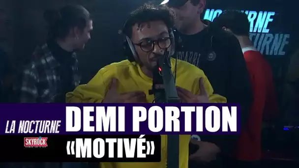 Demi Portion "Motivé" en live #LaNocturne