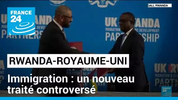 Rwanda-Royaume-Uni : un nouveau traité sur l'immigration • FRANCE 24