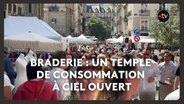 Braderie de Rennes : la fripe contre les plateformes