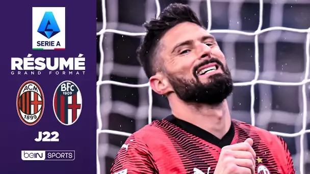 Résumé : Giroud et Théo Hernandez se ratent, Milan accroché par Bologne !