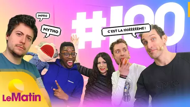 La 100ème ! Top des MEILLEURS COSPLAY, IMPROS et interview MYTHO | Le Matin #100