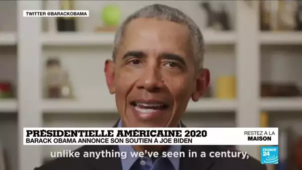 Présidentielle américaine 2020 : Barack Obama annonce son soutien à Joe Biden