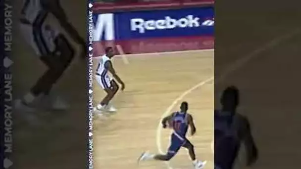 Isiah Thomas PERFECT Bounce Alley-Oop 👏