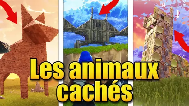 LES 3 ANIMAUX SECRETS SUR FORTNITE