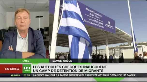 Nouveau camp «fermé» pour demandeurs d’asile en Grèce : Pierre Henry appelle à la vigilance