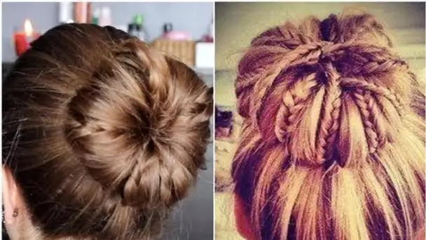 [ Tutoriel Coiffure n°21 ] : Des tresses dans un chignon !