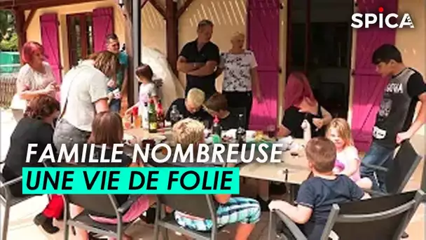 Familles nombreuses, leur vie de folie