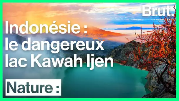 Kawah Ijen, le plus grand lac acide au monde