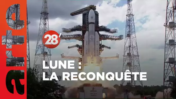 Pourquoi tant de pays se lancent-ils à la conquête de la Lune ? - 28 Minutes - ARTE